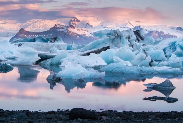laguna gletser jokulsarlon islandia negara teraman