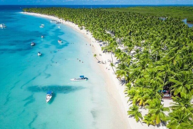 pulau saona indah republik dominika