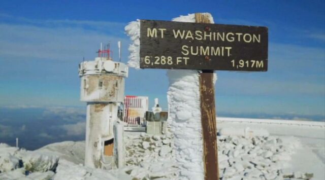 tempat dengan cuaca paling ekstrem gunung washington