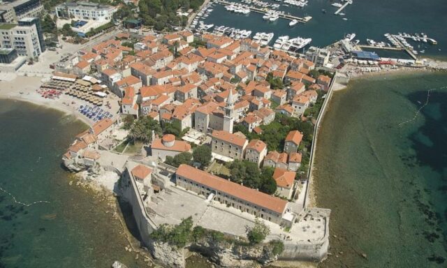 stari grad kota budva montenegro
