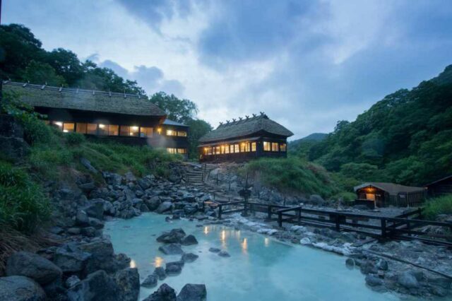 nyuto onsen sumber air panas jepang