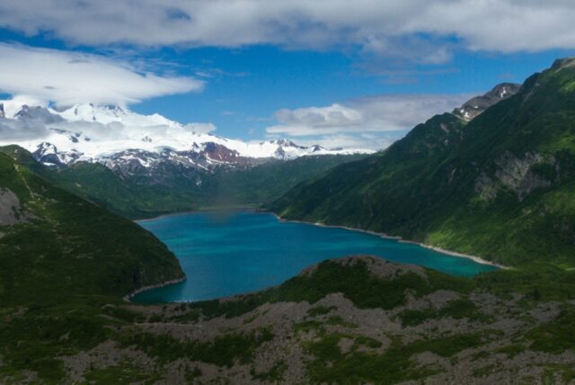 alaska negara bagian as dengan danau terbanyak