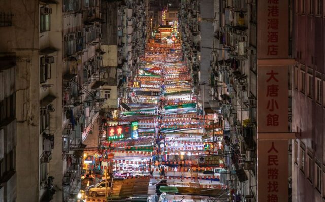 pasar malam temple street landmark ikonik hong kong