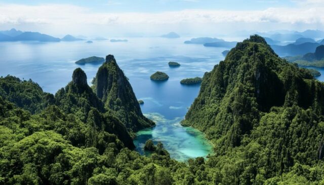 tempat indah di papua nugini