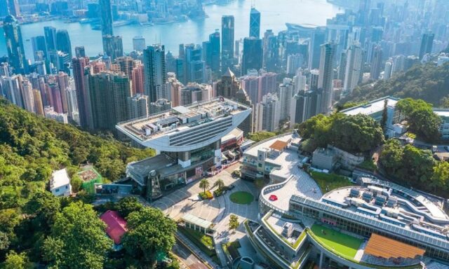 victoria peak landmark ikonik hong kong