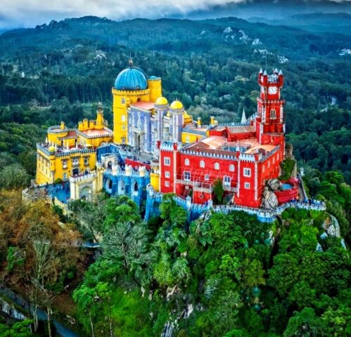 istana nasional pena kastil terindah di portugal