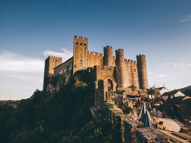 kastil obidos kastil terindah di portugal