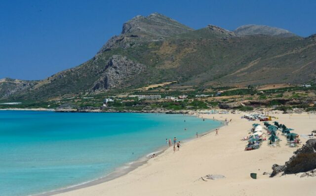 pantai falasarna terbaik di kreta yunani