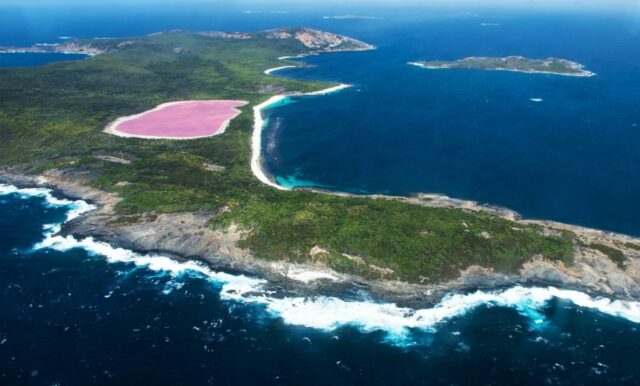 danau hillier australia