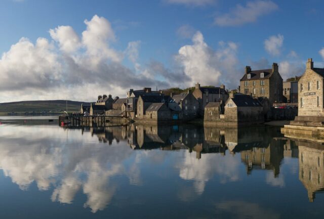 lerwick kota terbersih di skotlandia