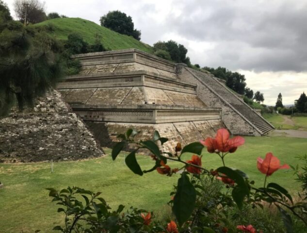 piramida cholula di meksiko