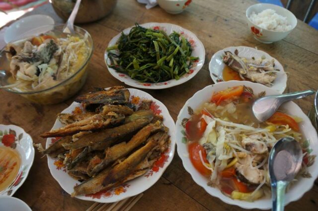 makanan delta sungai mekong