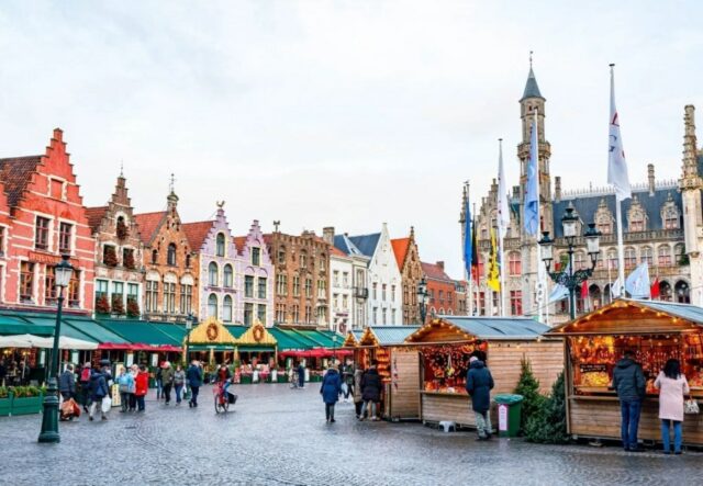 pasar tradisional veemarkt bruges