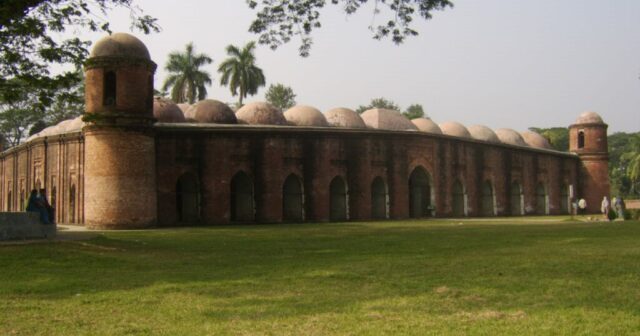 masjid shait gumbad tempat wisata bangladesh