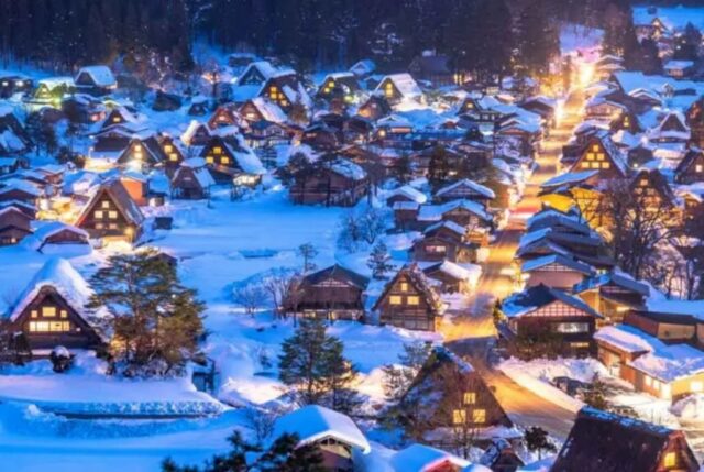 shirakawa go desa indah di jepang